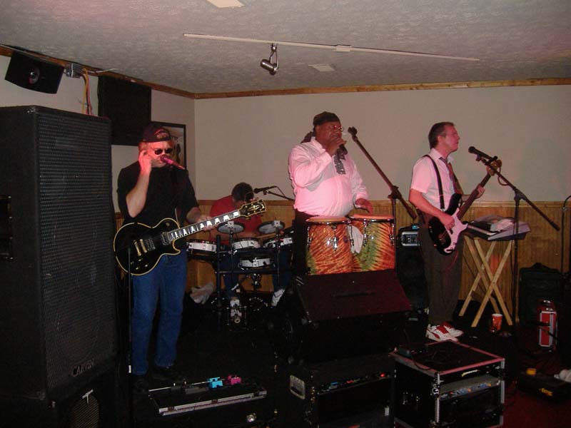 Atlanta GA The Seven Band Performing dance cover at Fat Daddys in Athens GA on Halloween 2008