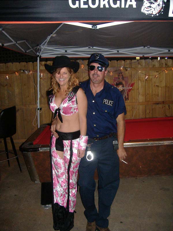 Atlanta GA The Seven Band Performing dance cover at Fat Daddys in Athens GA on Halloween 2008