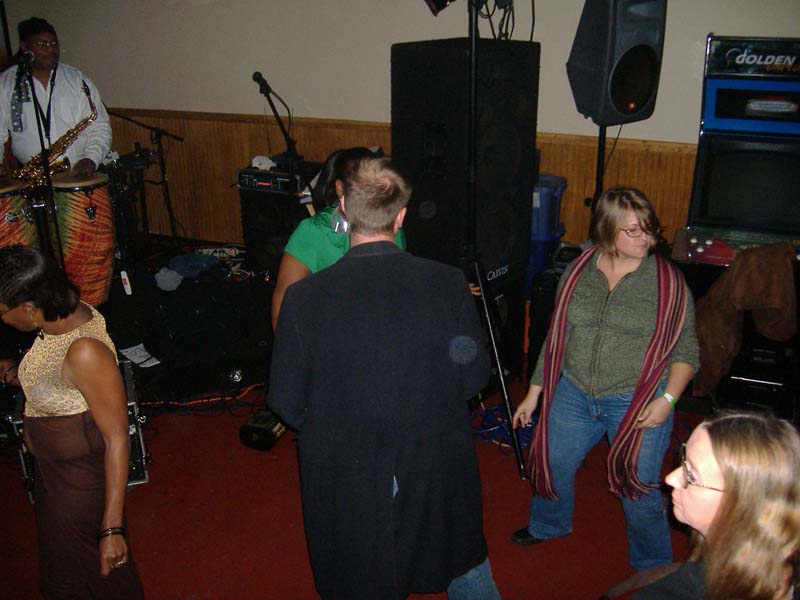 Atlanta GA The Seven Band Performing dance cover at Fat Daddys in Athens GA on Halloween 2008