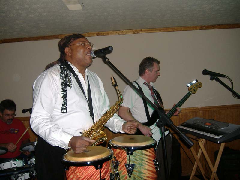 Atlanta GA The Seven Band Performing dance cover at Fat Daddys in Athens GA on Halloween 2008