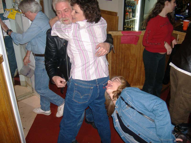 Atlanta GA The Seven Band Performing dance cover at Fat Daddys in Athens GA on Halloween 2008