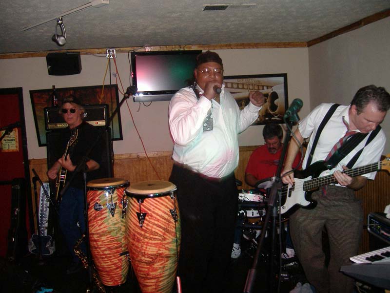 Atlanta GA The Seven Band Performing dance cover at Fat Daddys in Athens GA on Halloween 2008