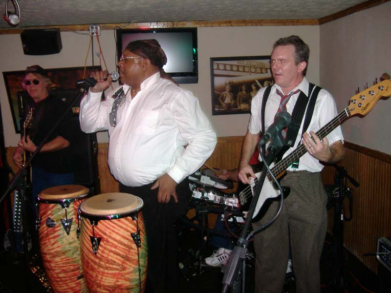 Atlanta GA The Seven Band Performing dance cover at Fat Daddys in Athens GA on Halloween 2008