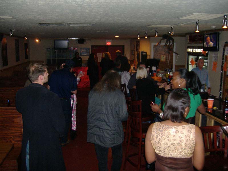 Atlanta GA The Seven Band Performing dance cover at Fat Daddys in Athens GA on Halloween 2008